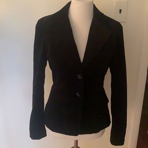 Halogen velvet black blazer size small